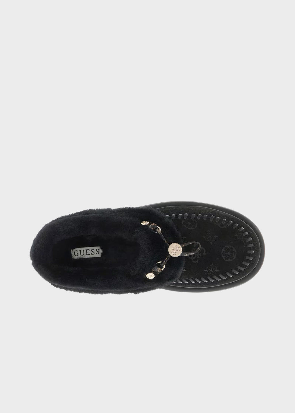 Scarpa Kendry platform con pelliccia