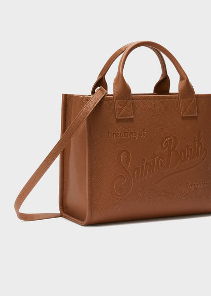 Large Leather Vanity Bag