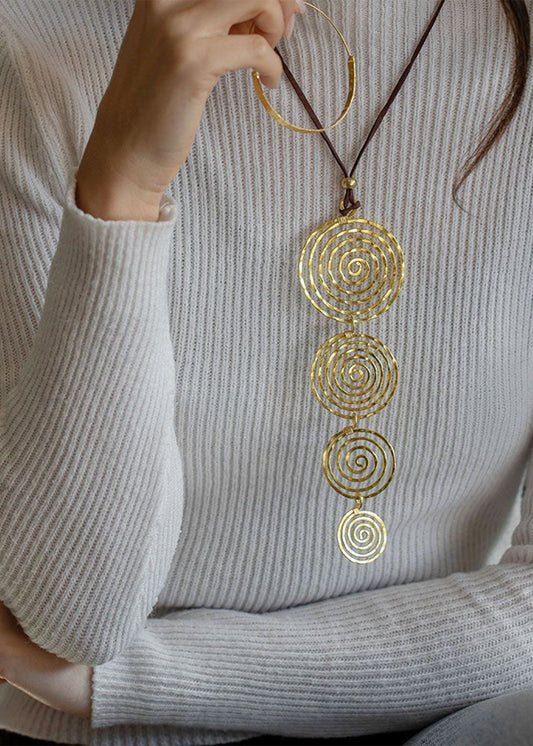 4 Spiral Pendant