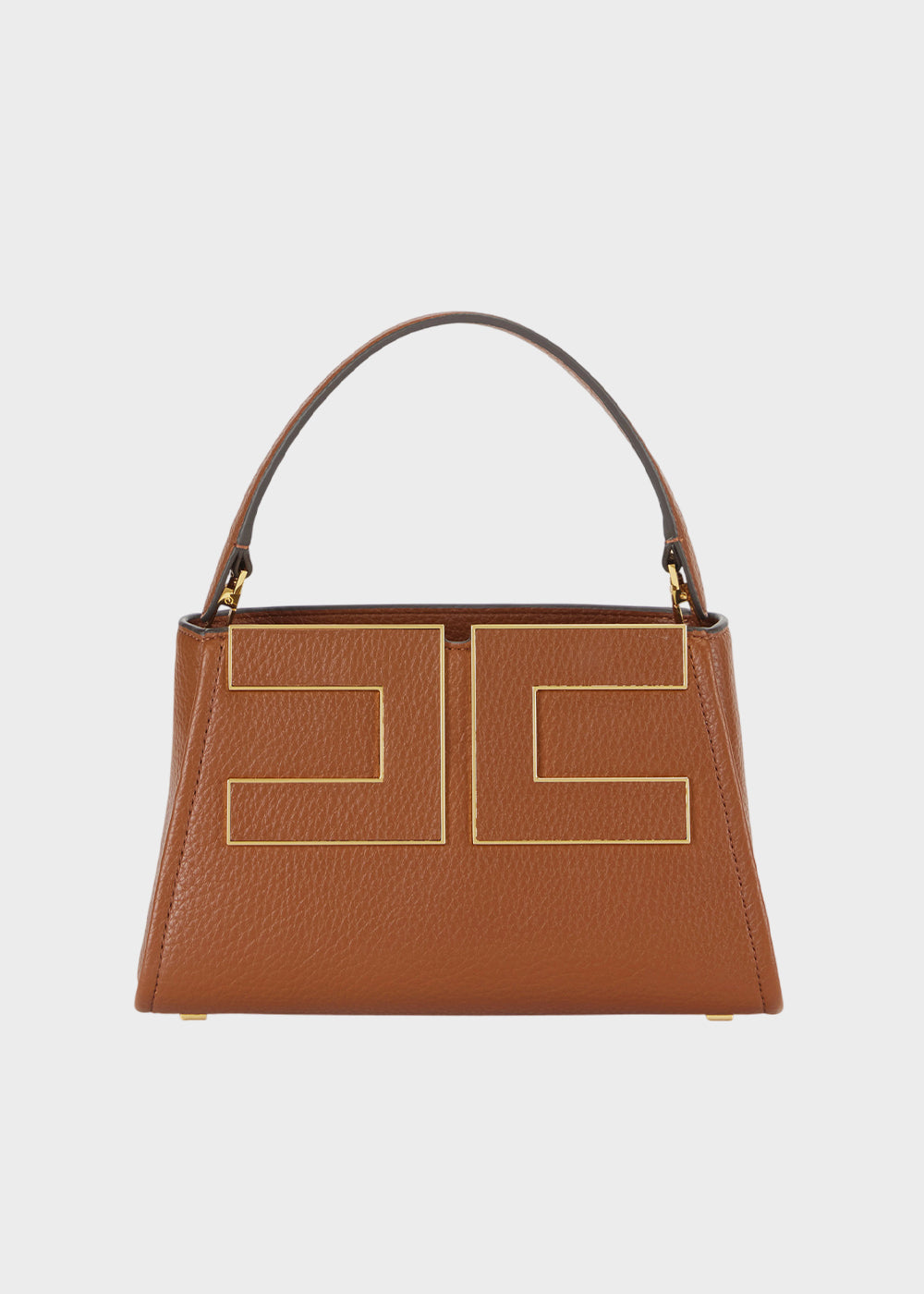 Borsa a mano con tracolla e logo