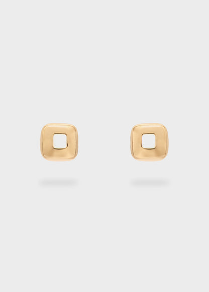 Square stud earrings