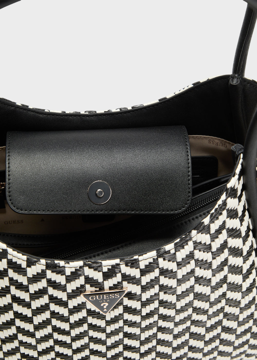 Borsa a spalla Tessi con pochette interna