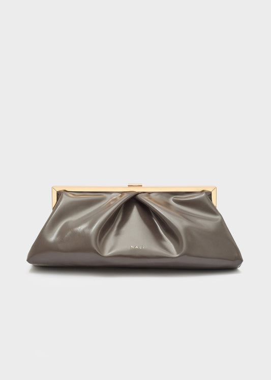 Alice gray clutch bag