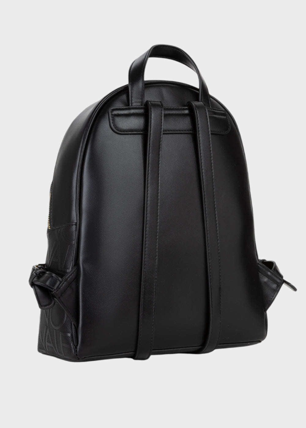Zaino Ginevra Re con tasca frontale e logo all over-3