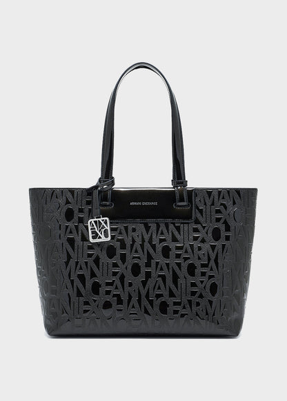 Liz Patent Shopping Bag M Glossy