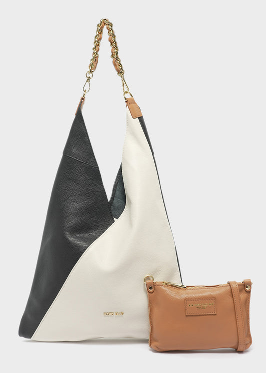 Borsa a spalla Kathi M LT con pochette