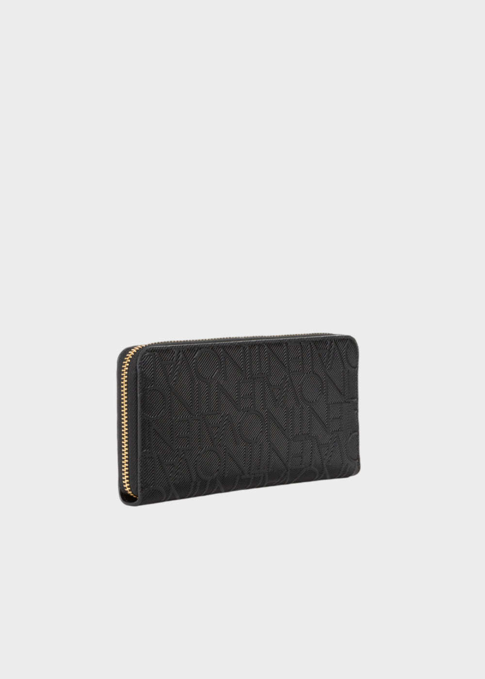 Portafogli Ginevra Re con zip e logo all over
