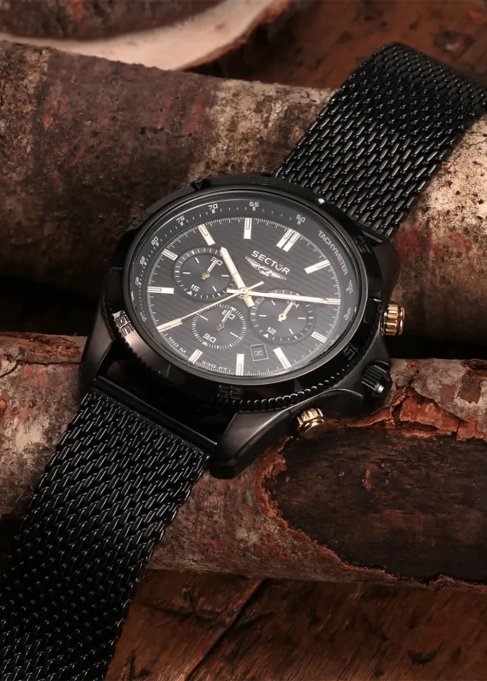 Orologio No Limits Cronografo 650 45MM Black Dial