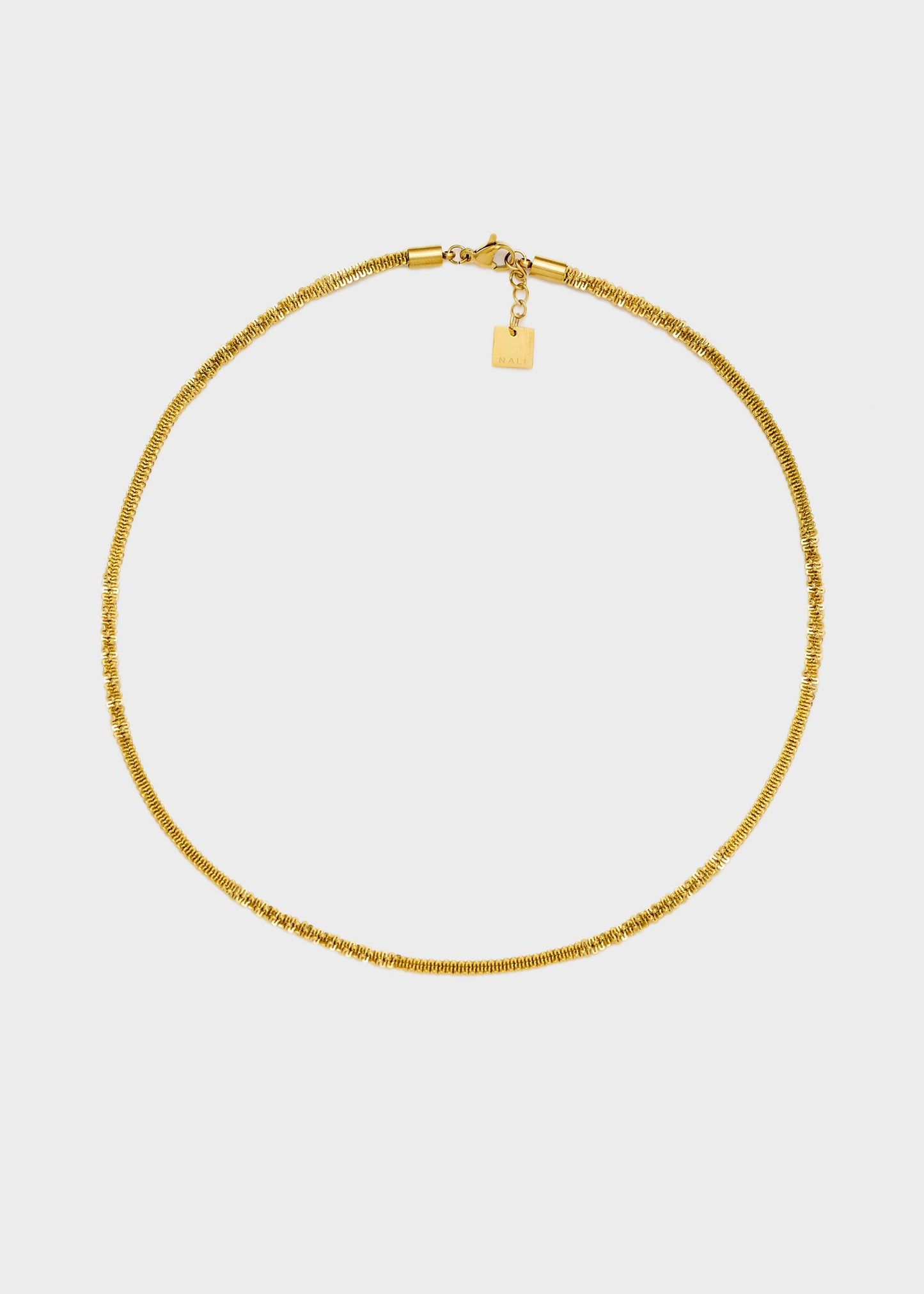 Collana girocollo in acciaio