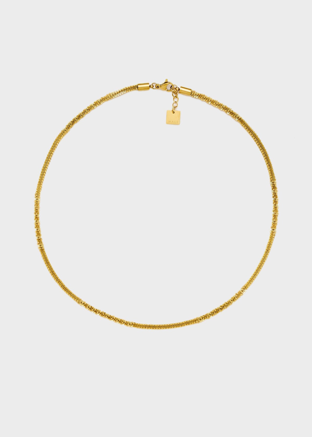 Collana girocollo in acciaio