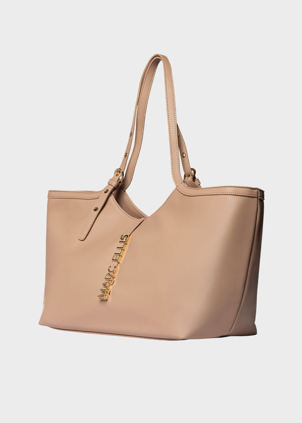 Borsa a spalla Scarlett Macro con logo metallico