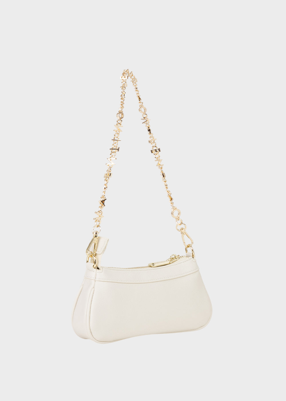 Borsa mini Elly con tracolla e tracolla lettering a spalla