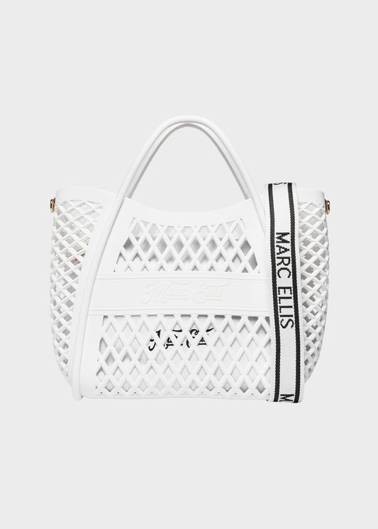 Borsa da Mare con tracolla Flat Basket S, con pochette interna