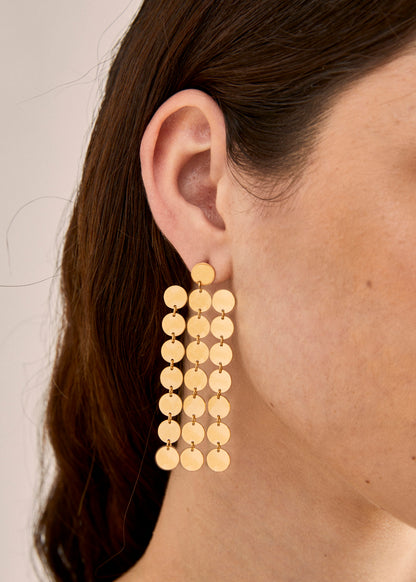 HOOP DANGLING EARRINGS