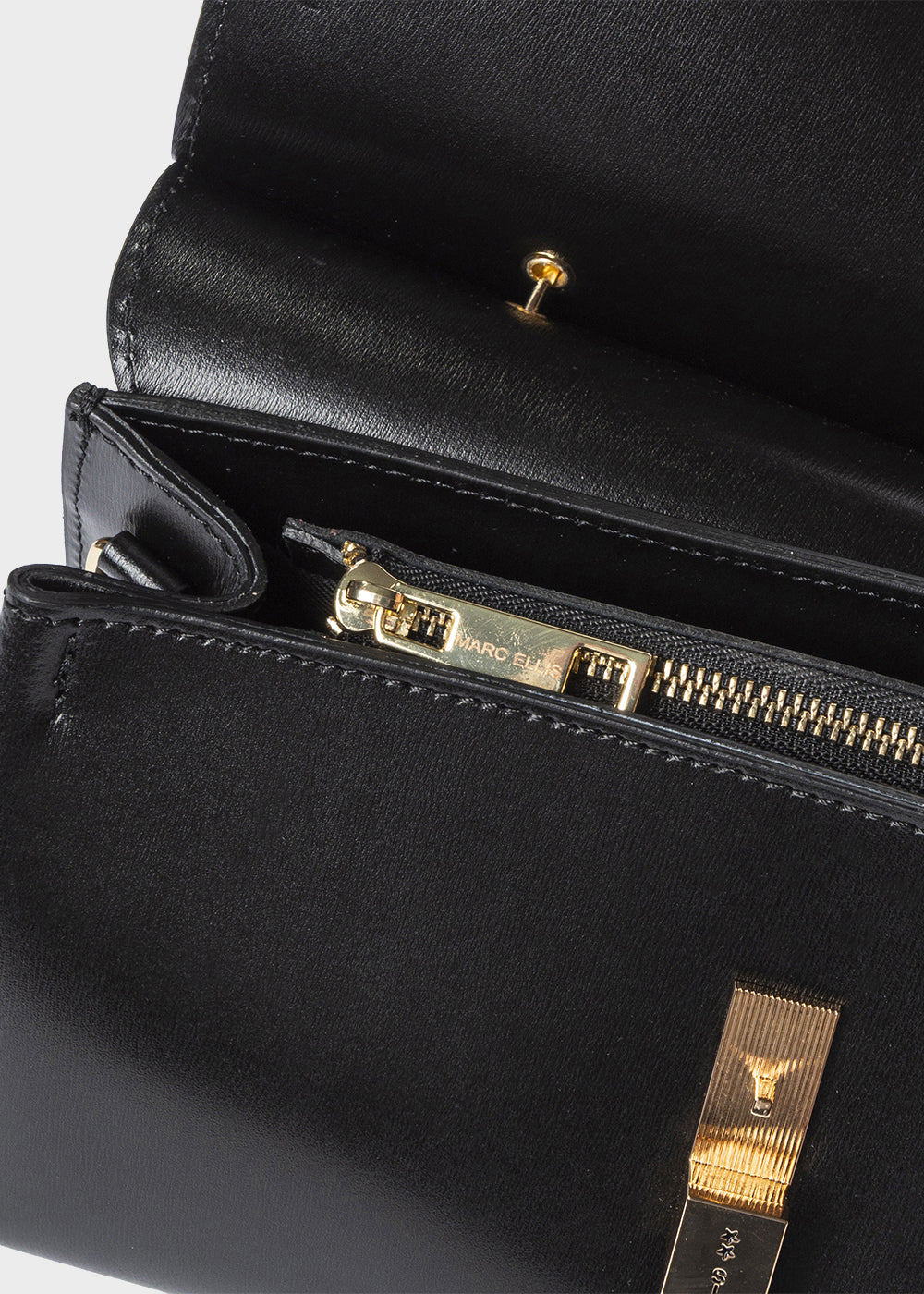 Borsa a mano in pelle con tracolla Selene M