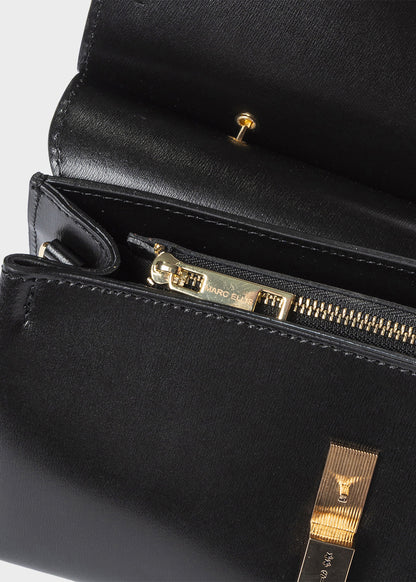 Borsa a mano in pelle con tracolla Selene M