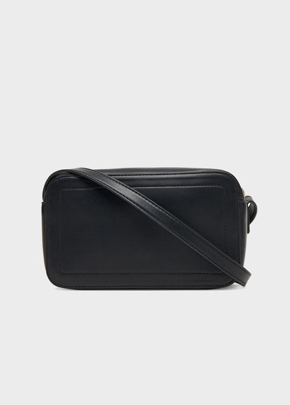 Raised Shoulder Bag with Printed Monogram
