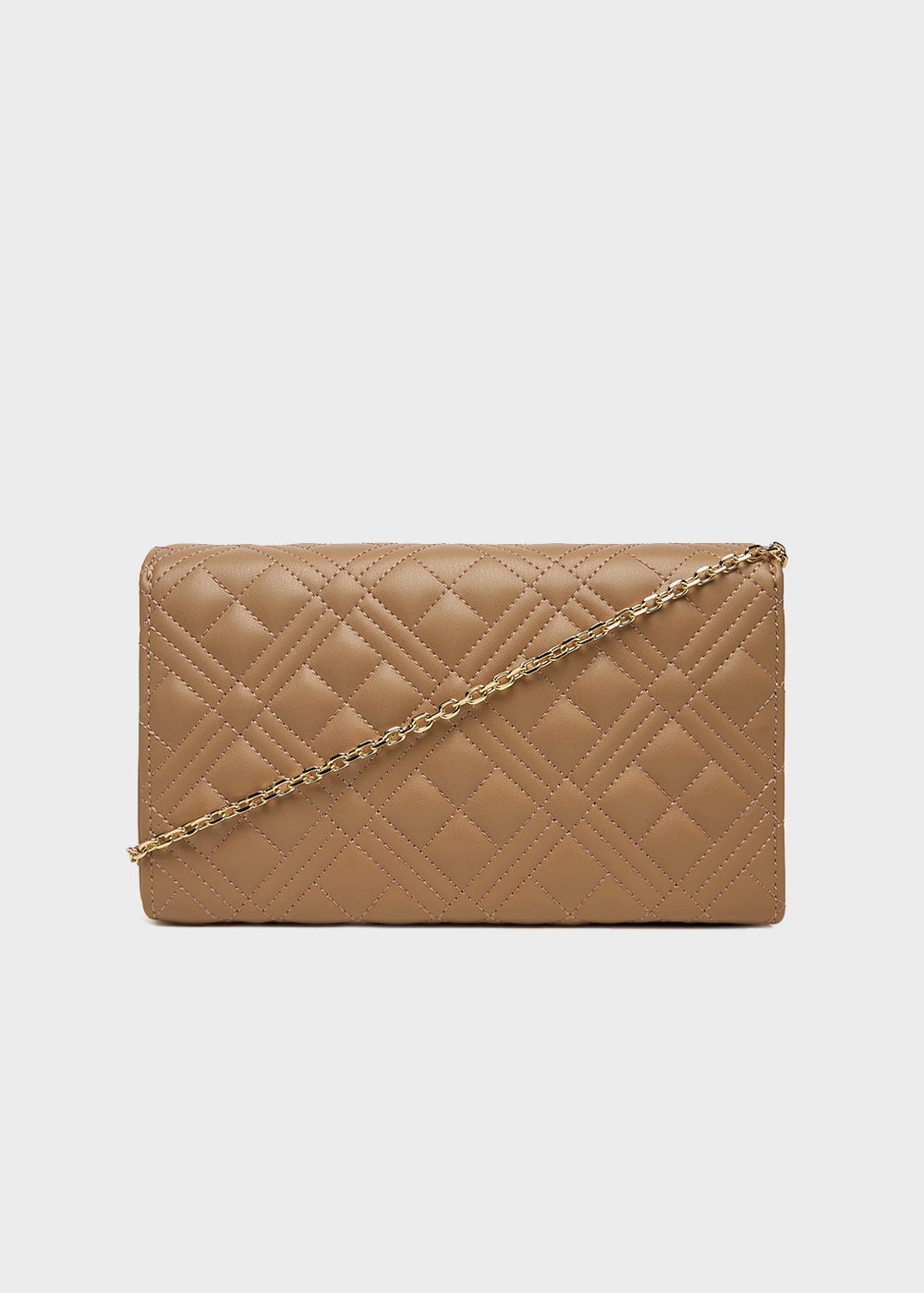 Borsa a tracolla con logo frontale