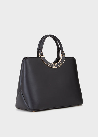 Borsa a mano con tracolla Wendy con dettagli metallici