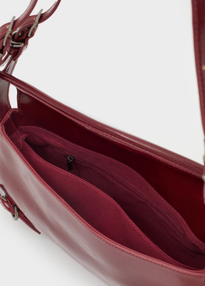 Borsa da spalla Sabrina bordeaux