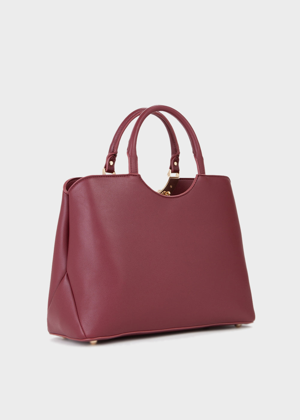 Borsa a mano con tracolla Wendy con dettagli metallici