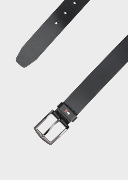 Cintura Denton in pelle (3,5 cm)