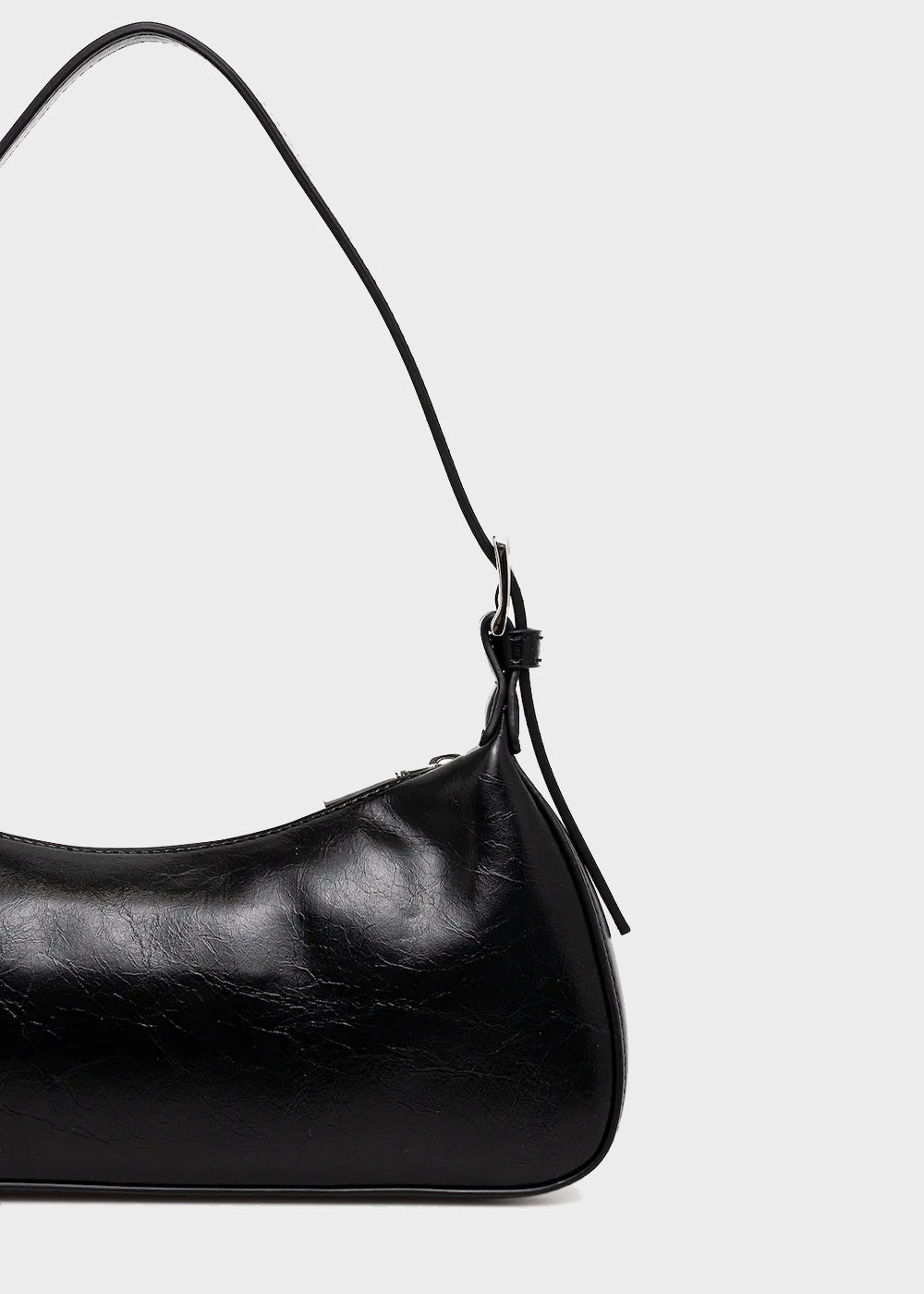 Shoulder bag with front logo