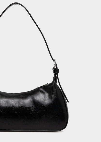 Shoulder bag with front logo