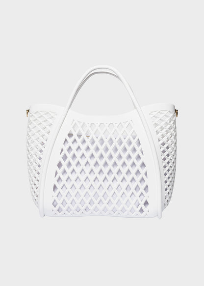 Borsa da Mare con tracolla Flat Basket S, con pochette interna