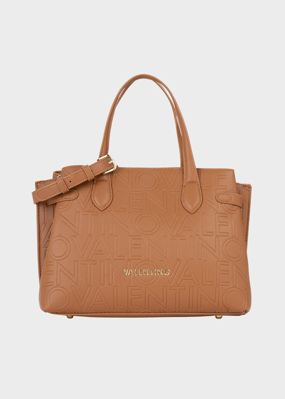 Borsa a mano con tracolla Pansy con logo all over