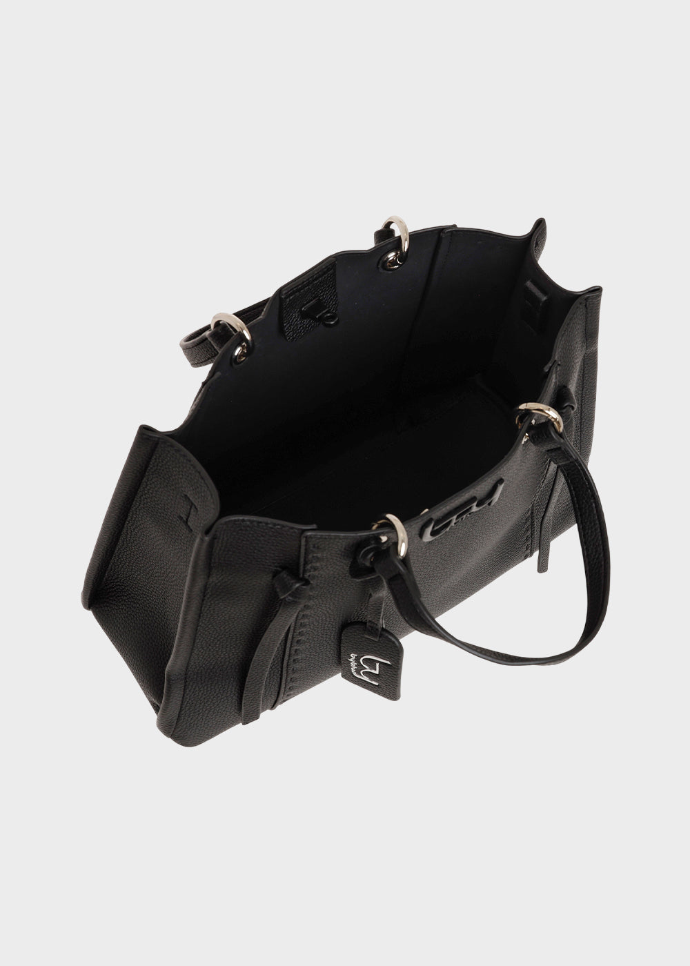 Borsa a mano Cliff con pochette interna estraibile e tracolla-3