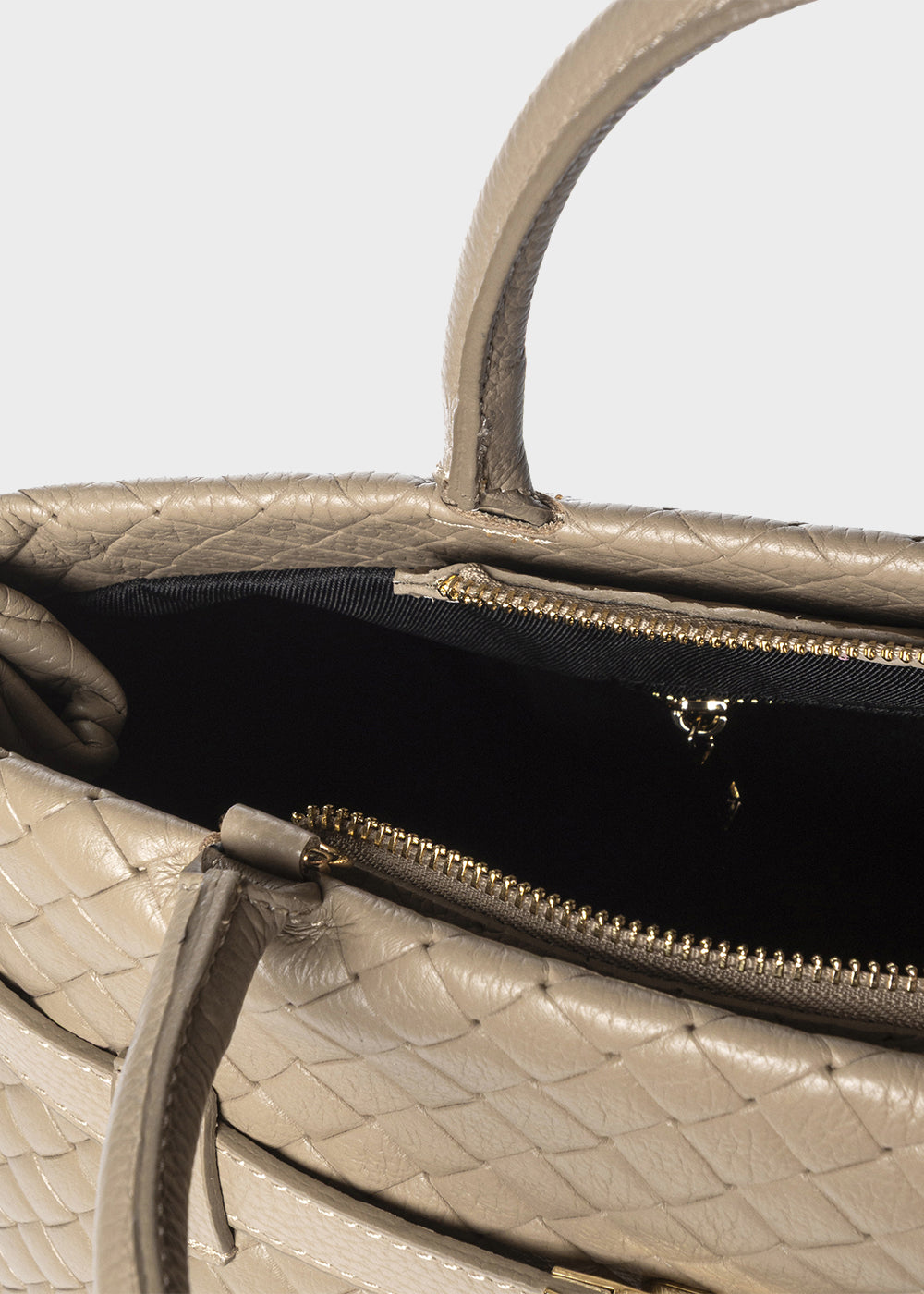 Borsa a mano in pelle con tracolla Lara Plot