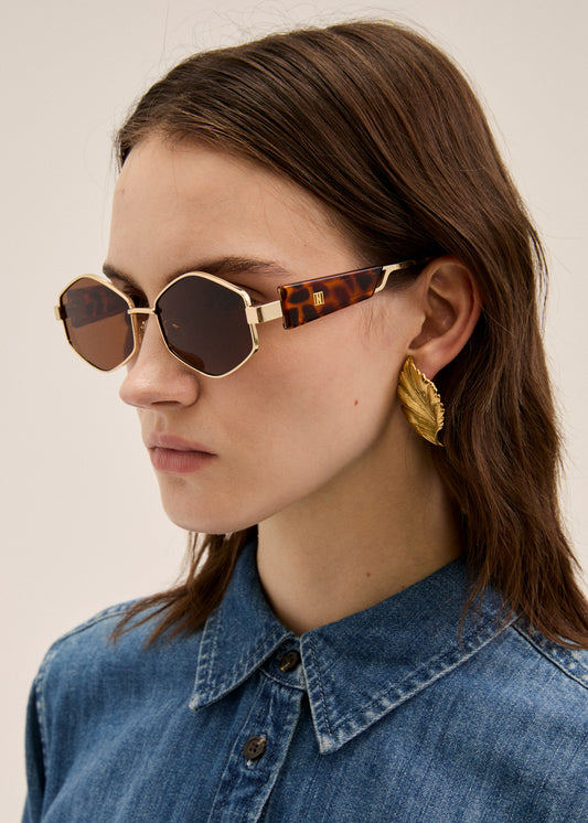 Occhiali da sole Lea esagonali