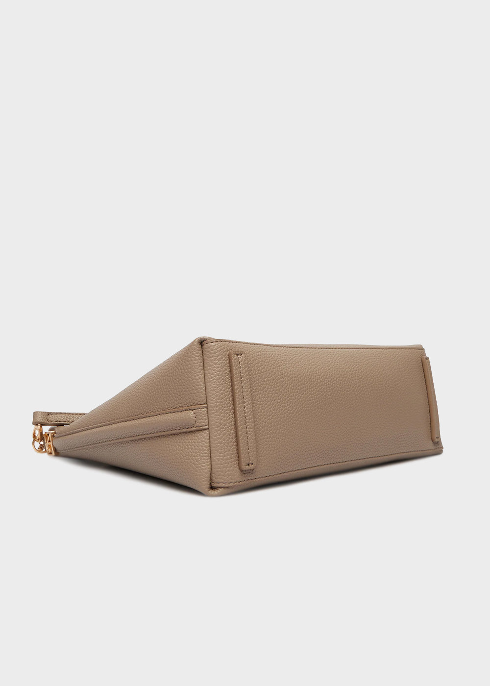 Borsa hobo con catena martellata a ciottoli-6
