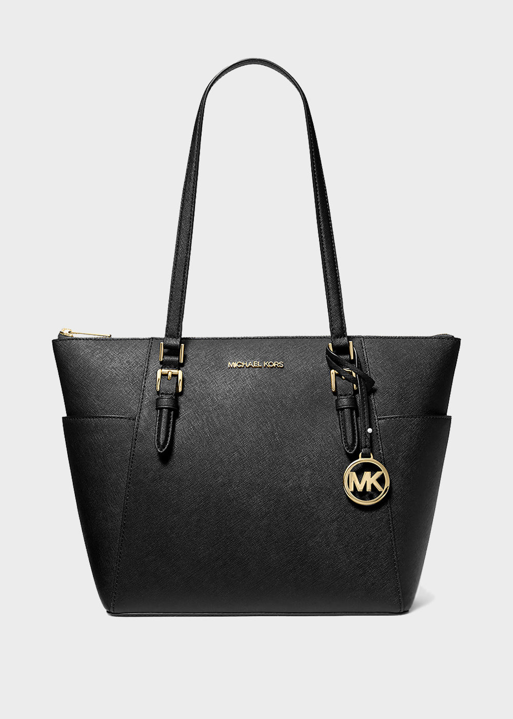 Borsa da spalla Charlotte grande con logo