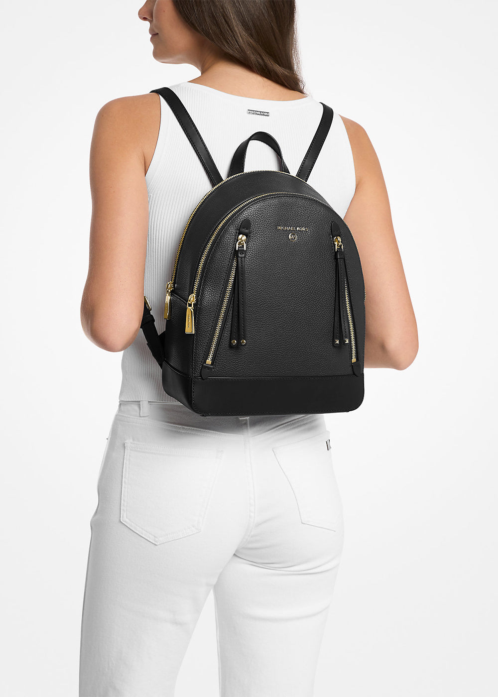 Brooklyn Medium Logo Backpack