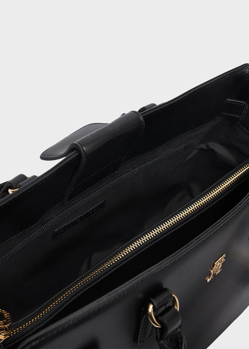 Borsa a mano TH Joy Satchel con tracolla in tessuto-5