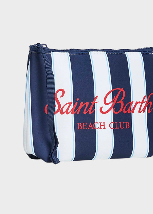Pochette da Mare Beach Stripes in scuba