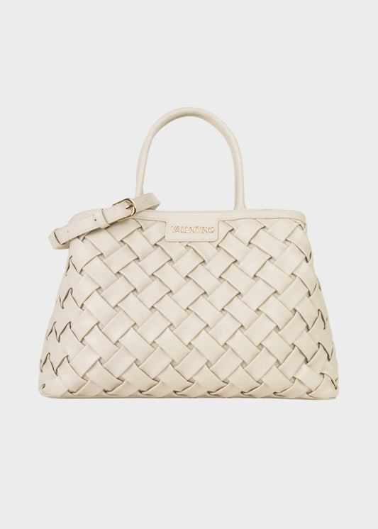 Borsa a mano Ennis con tracolla ed effetto intreccio