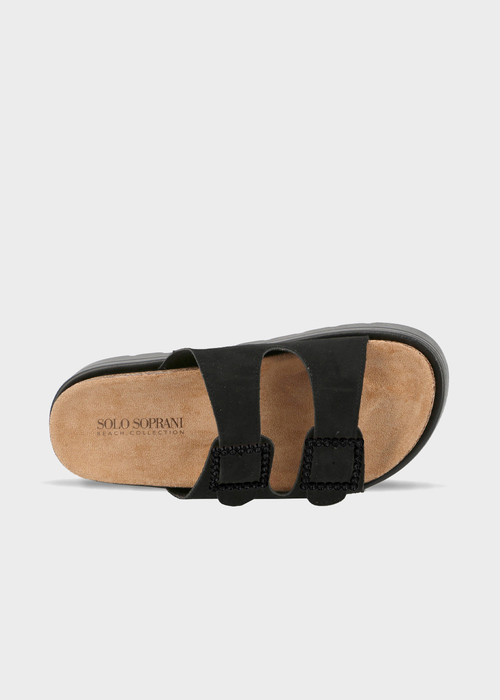 High-soled slippers
