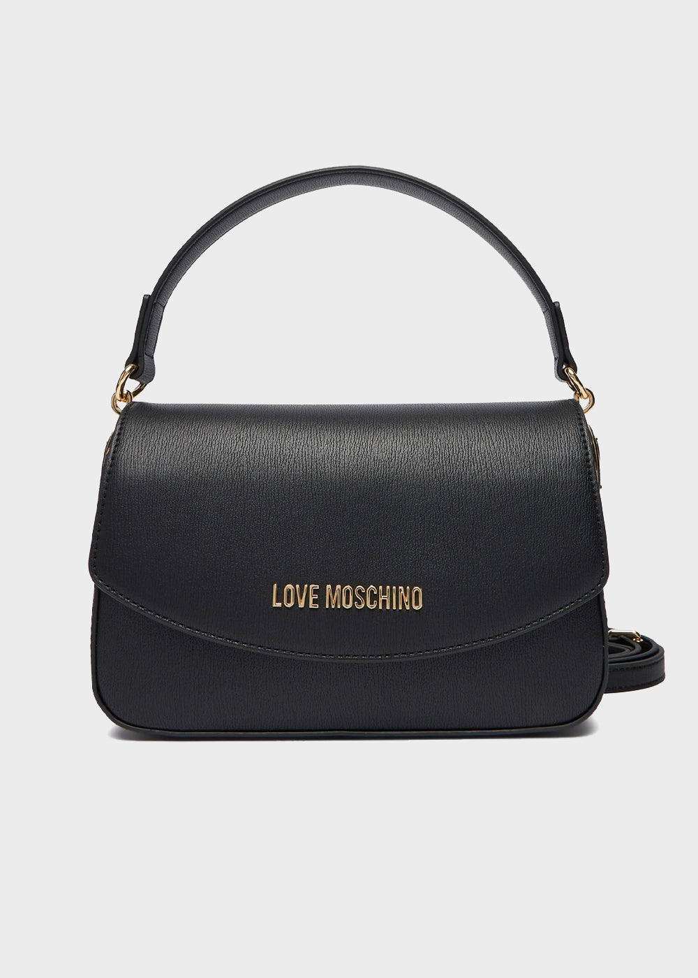 Borsa a mano con tracolla e logo