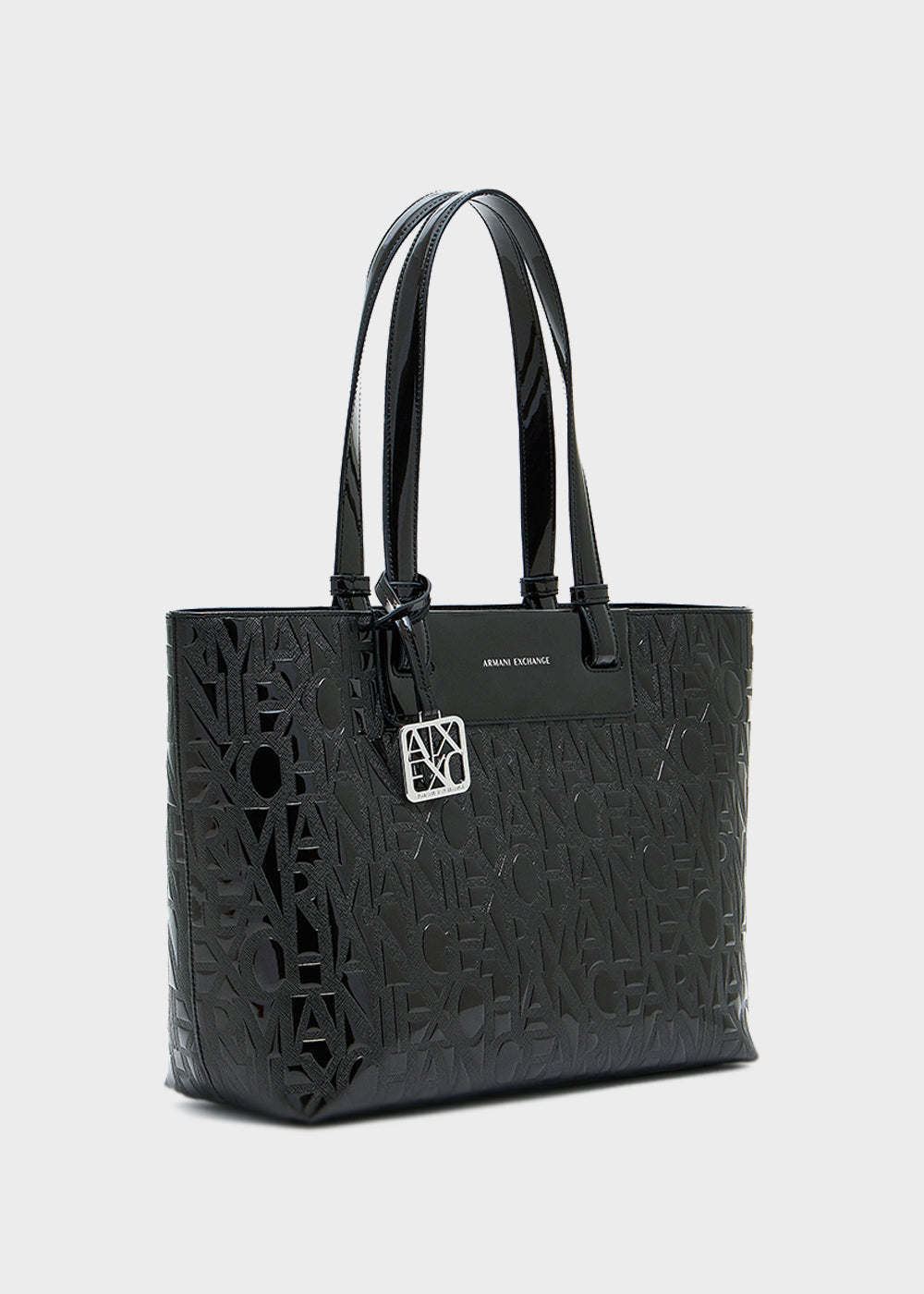 Liz Patent Shopping Bag M Glossy