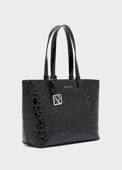 Liz Patent Shopping Bag M Glossy