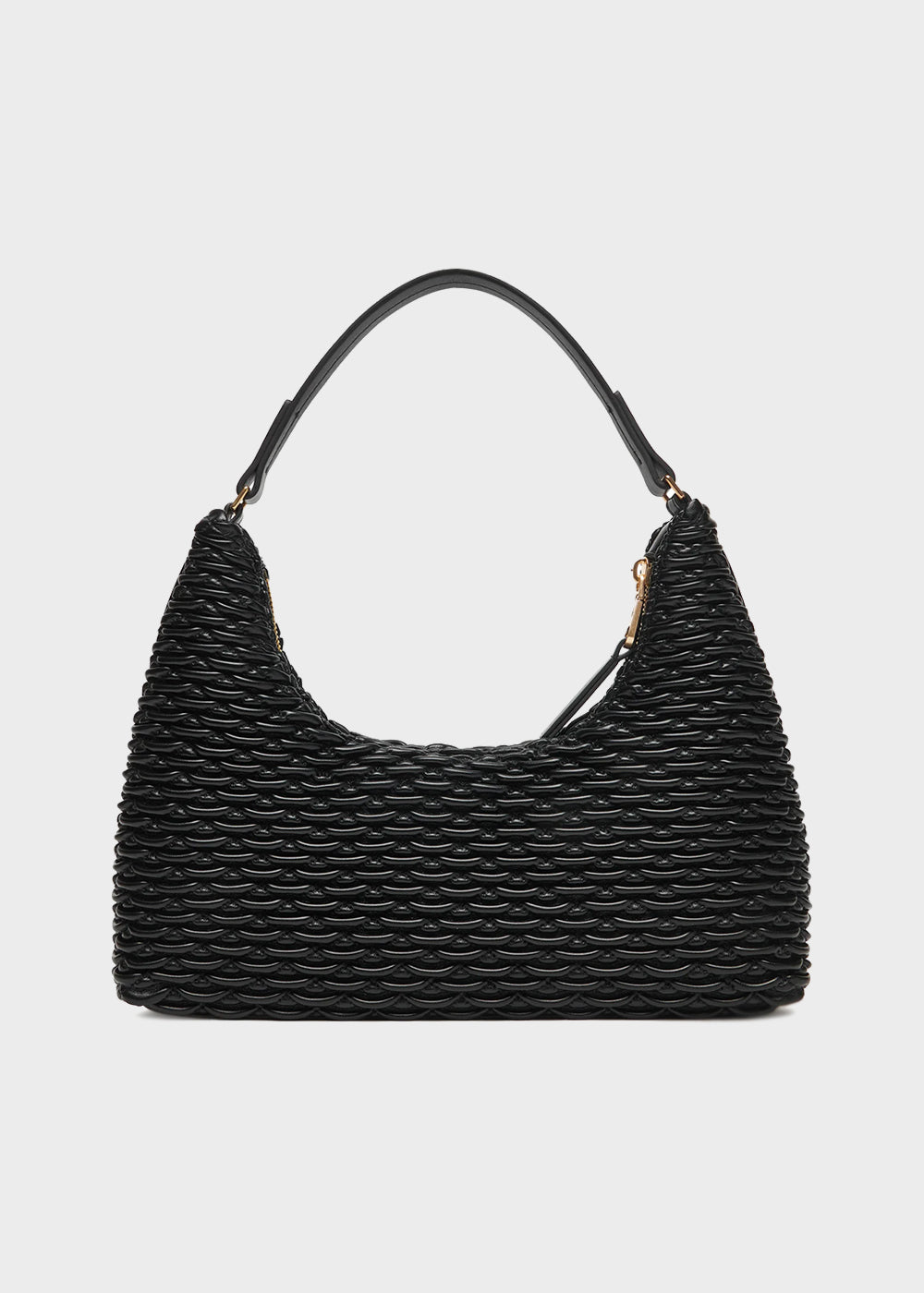 Shoulder bag with logo
