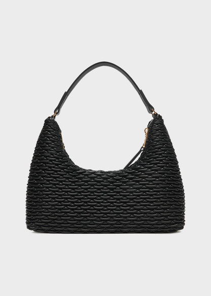 Shoulder bag with logo