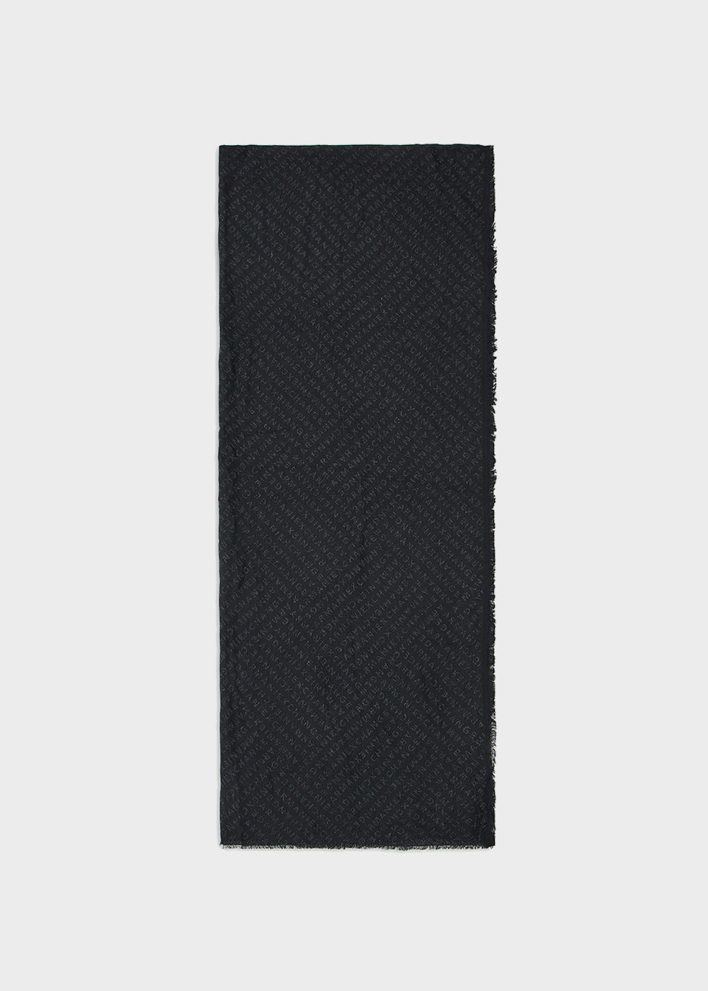 Sciarpa jacquard logo