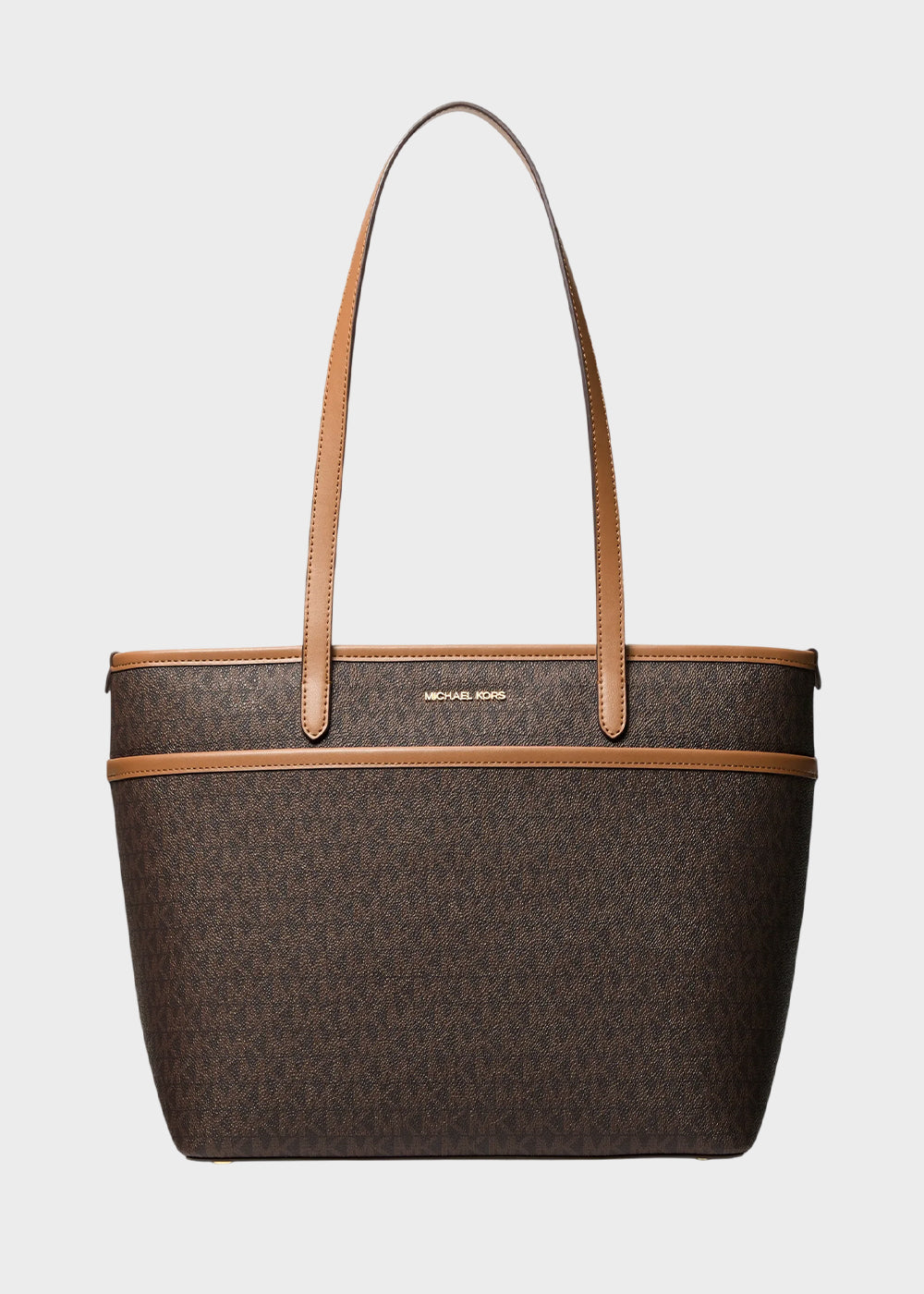 Borsa da spalla Marlowe con logo all over