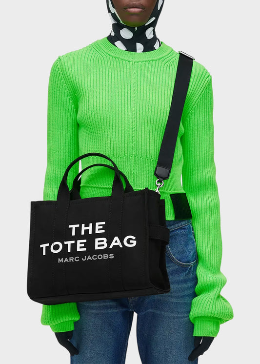 Borsetta a mano "The Tote Bag" grande con tracolla, in tessuto