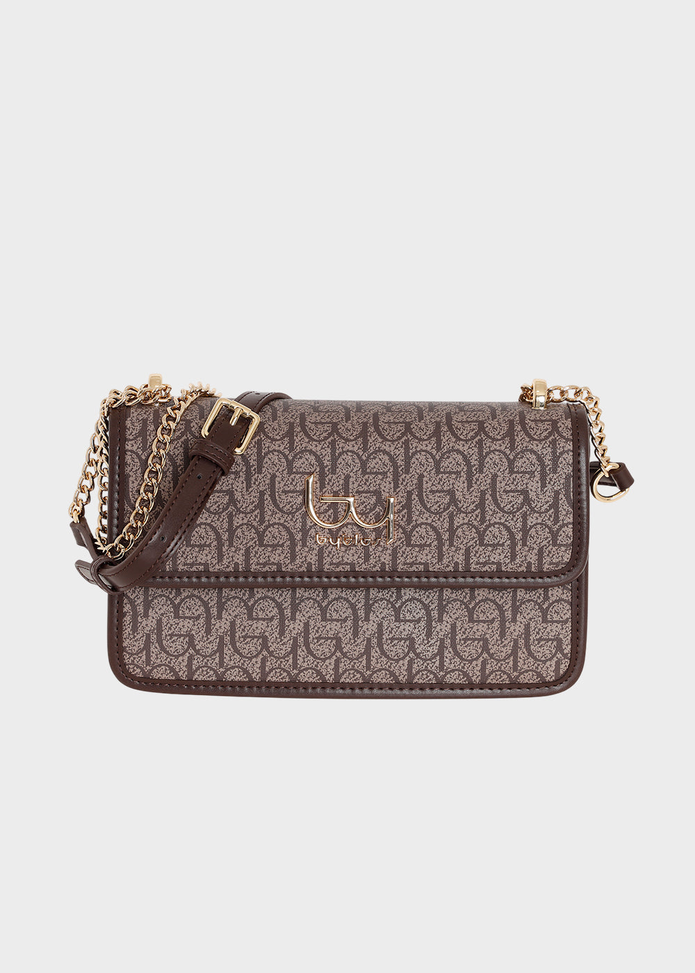 Borsa a tracolla Notredame con logo all over