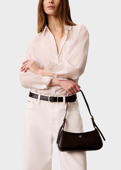 Borsa a spalla Small con logo
